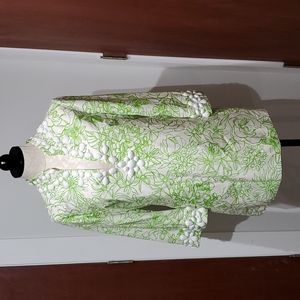 Lily Pulitzer beaded tunic, size 8